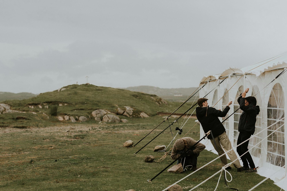 windswept scottish coast wedding 68