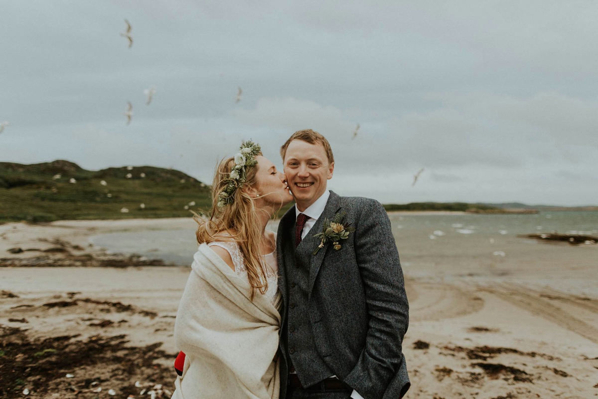 windswept scottish coast wedding 70