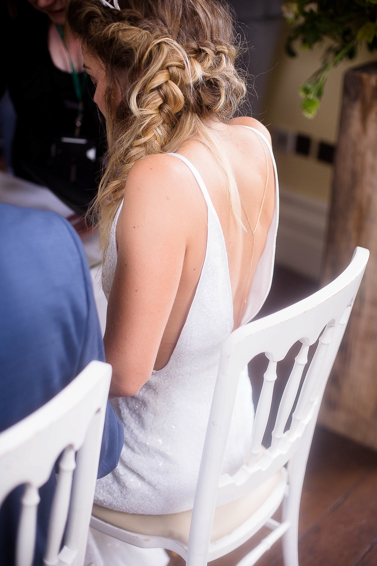 And For Love wedding dress 18 - A Minimalist London Wedding Inspired by Geometry And Sparkle And For Love wedding dress 18
