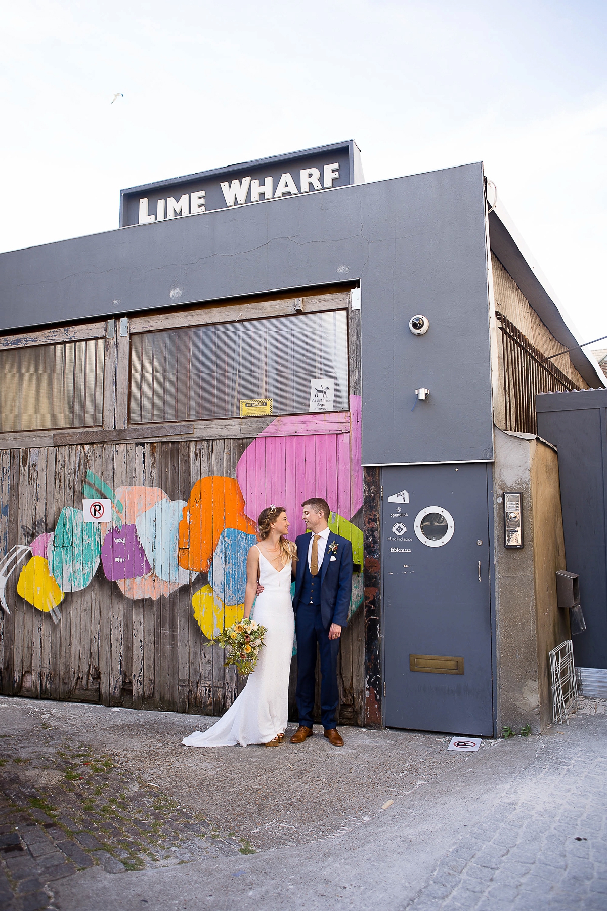 And For Love wedding dress 30 - A Minimalist London Wedding Inspired by Geometry And Sparkle And For Love wedding dress 30