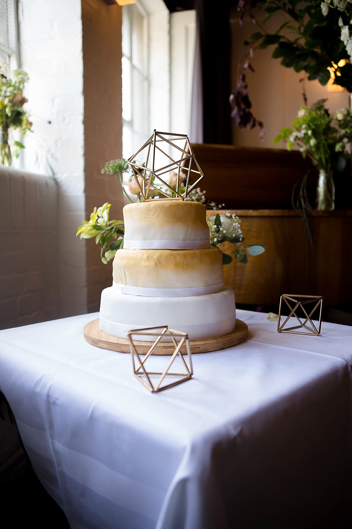 And For Love wedding dress 33 - A Minimalist London Wedding Inspired by Geometry And Sparkle And For Love wedding dress 33