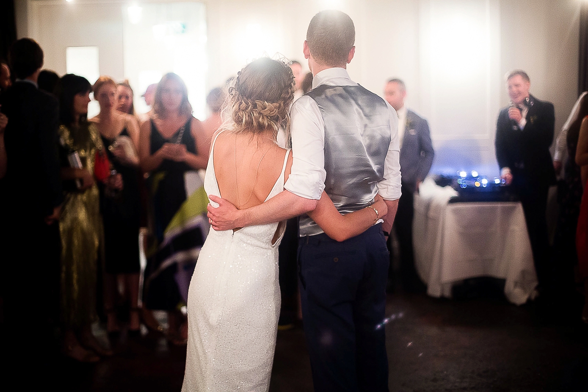 And For Love wedding dress 40 - A Minimalist London Wedding Inspired by Geometry And Sparkle And For Love wedding dress 40