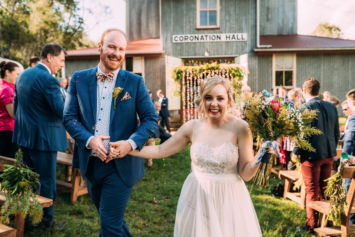 watters blush dress queensland wedding 41 - A Willowby by Watters Dress for a Colourful Queensland Wedding With Hundreds of Paper Cranes watters blush dress queensland wedding 41