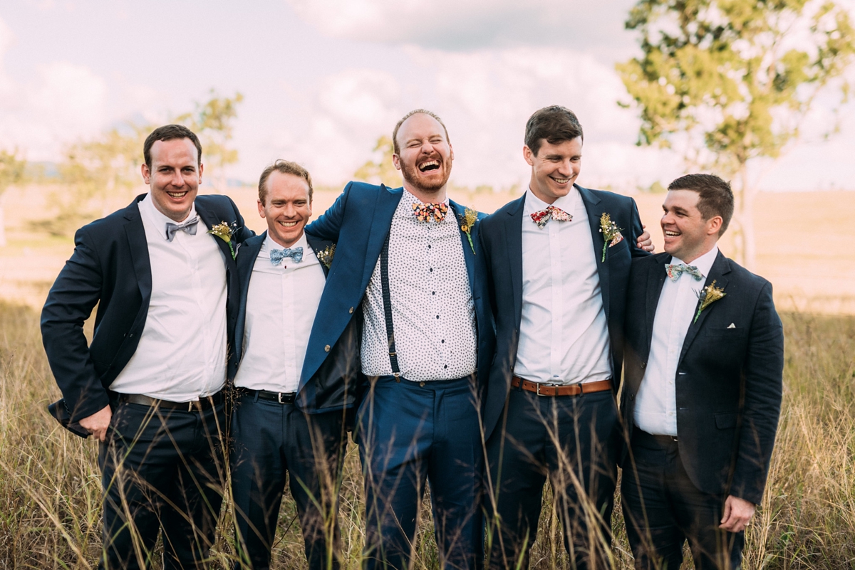 watters blush dress queensland wedding 54 - A Willowby by Watters Dress for a Colourful Queensland Wedding With Hundreds of Paper Cranes watters blush dress queensland wedding 54