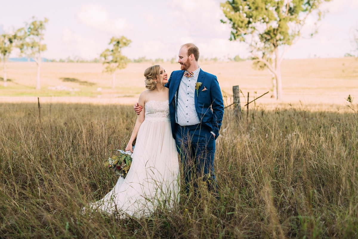 watters blush dress queensland wedding 55 - A Willowby by Watters Dress for a Colourful Queensland Wedding With Hundreds of Paper Cranes watters blush dress queensland wedding 55