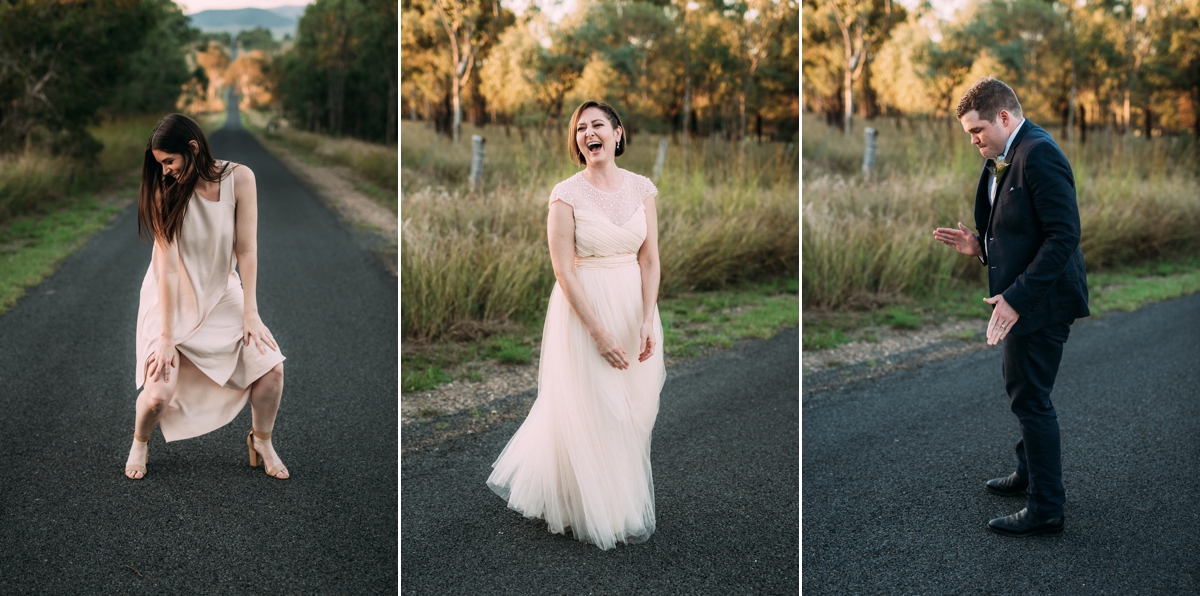 watters blush dress queensland wedding 64 - A Willowby by Watters Dress for a Colourful Queensland Wedding With Hundreds of Paper Cranes watters blush dress queensland wedding 64