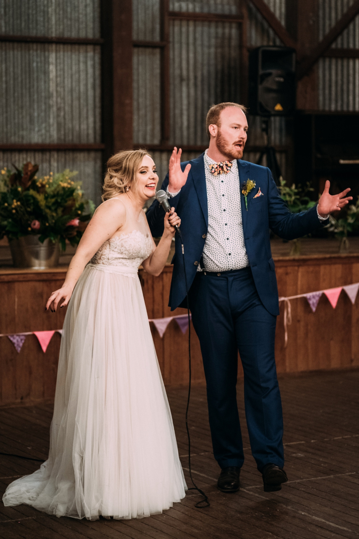 watters blush dress queensland wedding 72 - A Willowby by Watters Dress for a Colourful Queensland Wedding With Hundreds of Paper Cranes watters blush dress queensland wedding 72