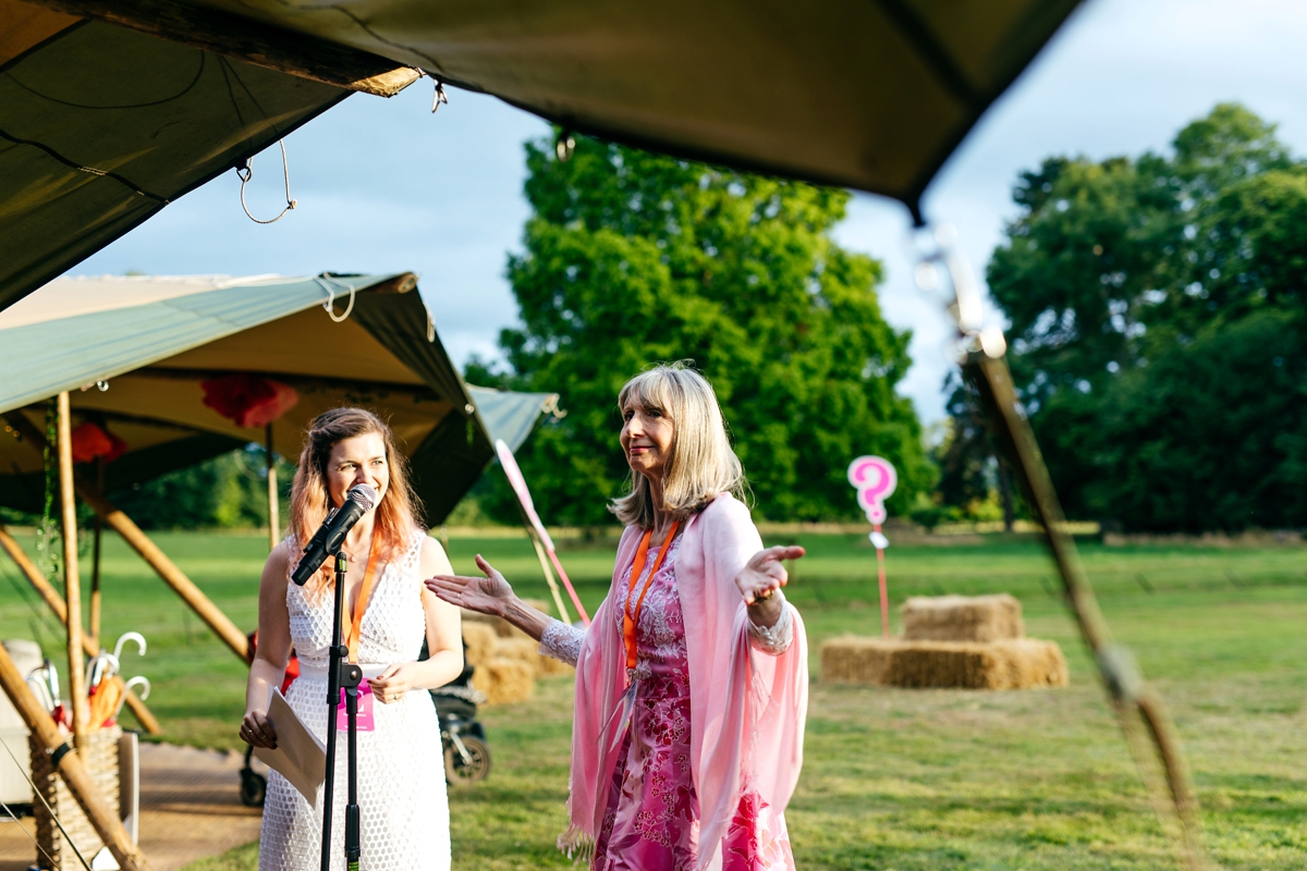 10 Wedding day speeches in a tipi