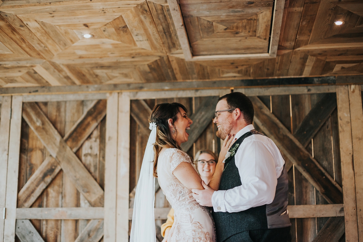 11 Claire Pettibone dress for an Autumn country house wedding