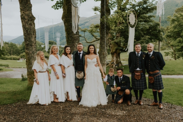 Dreamcatchers and Bohemian Vibes for a Free Spirited Scottish Lochside Wedding