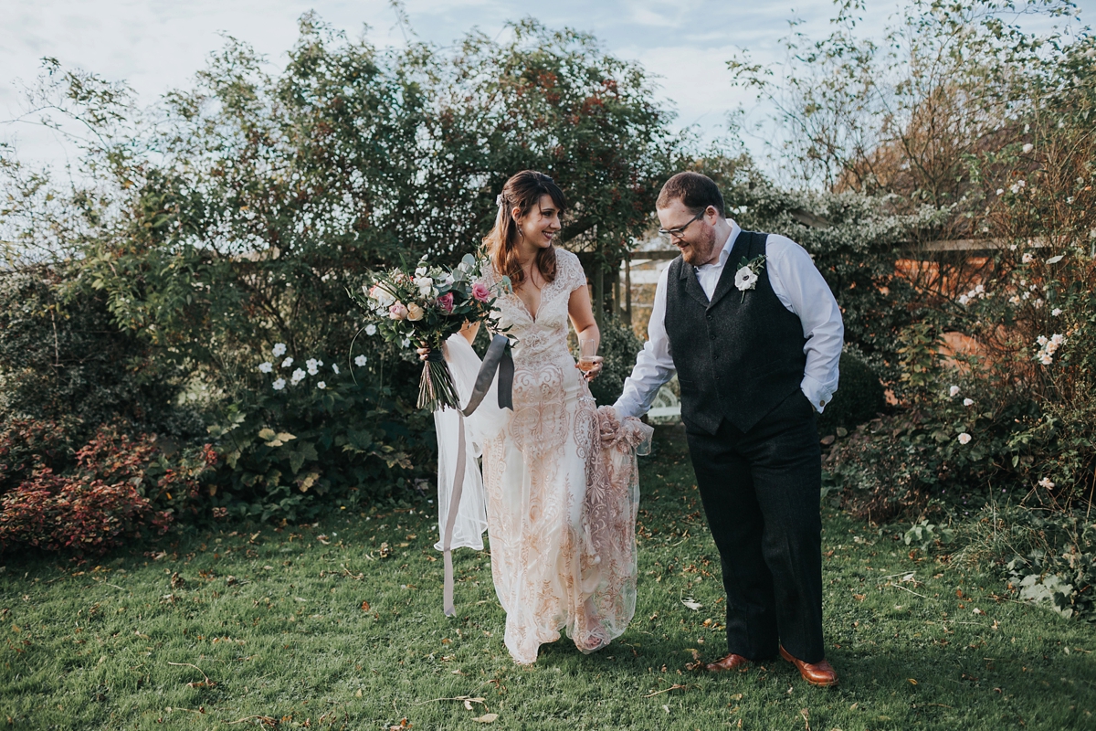 18 Claire Pettibone dress for an Autumn country house wedding
