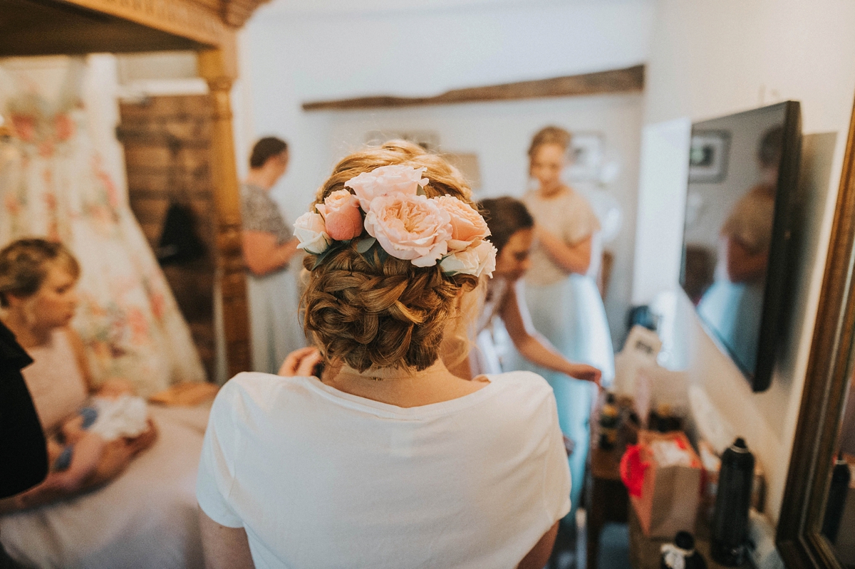 2 Floral wedding dress by Charlotte Balbier