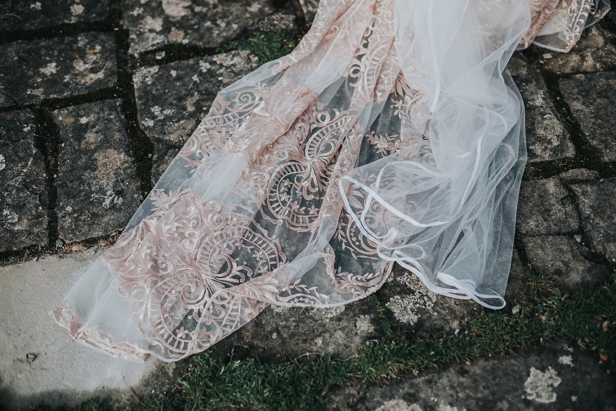 20 Claire Pettibone dress for an Autumn country house wedding