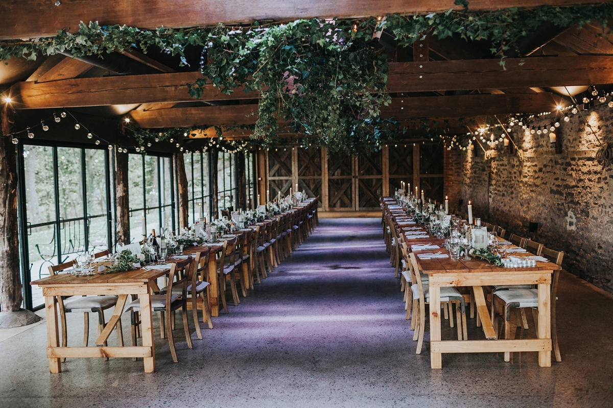 24 Claire Pettibone dress for an Autumn country house wedding