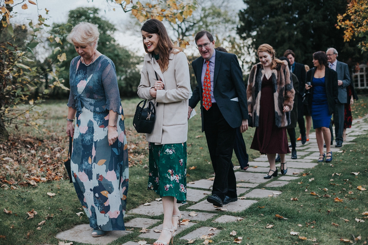 27 Claire Pettibone dress for an Autumn country house wedding