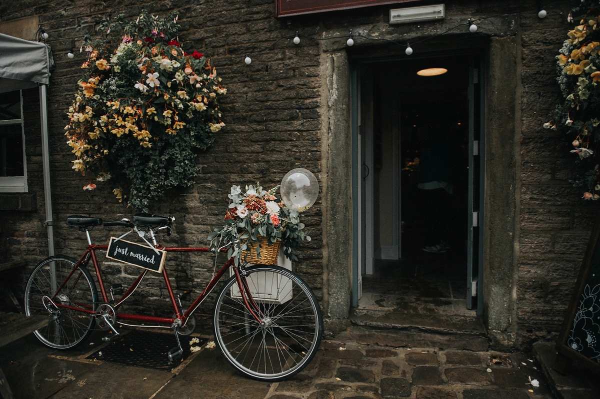 29 Floral wedding dress by Charlotte Balbier