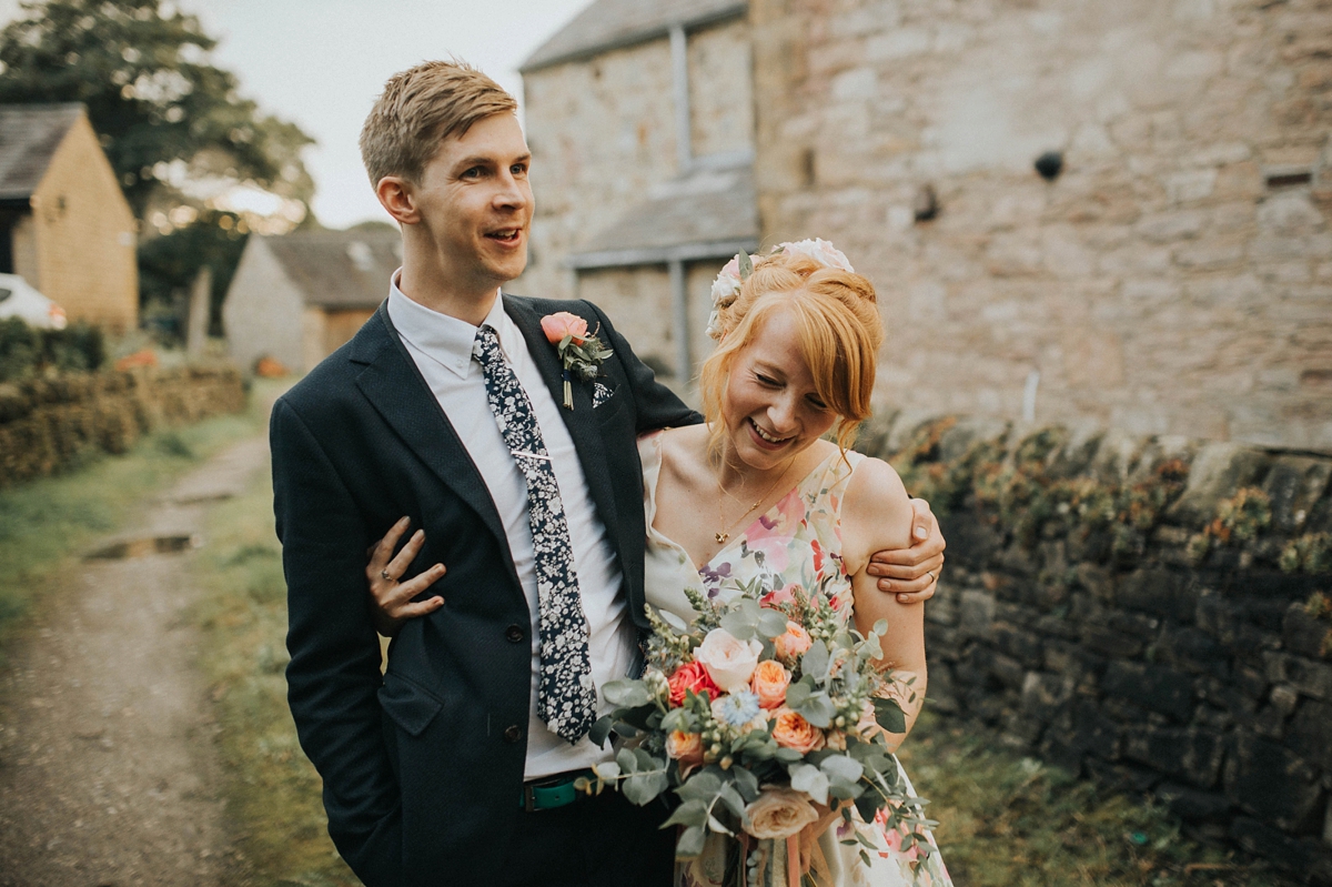 42 Floral wedding dress by Charlotte Balbier