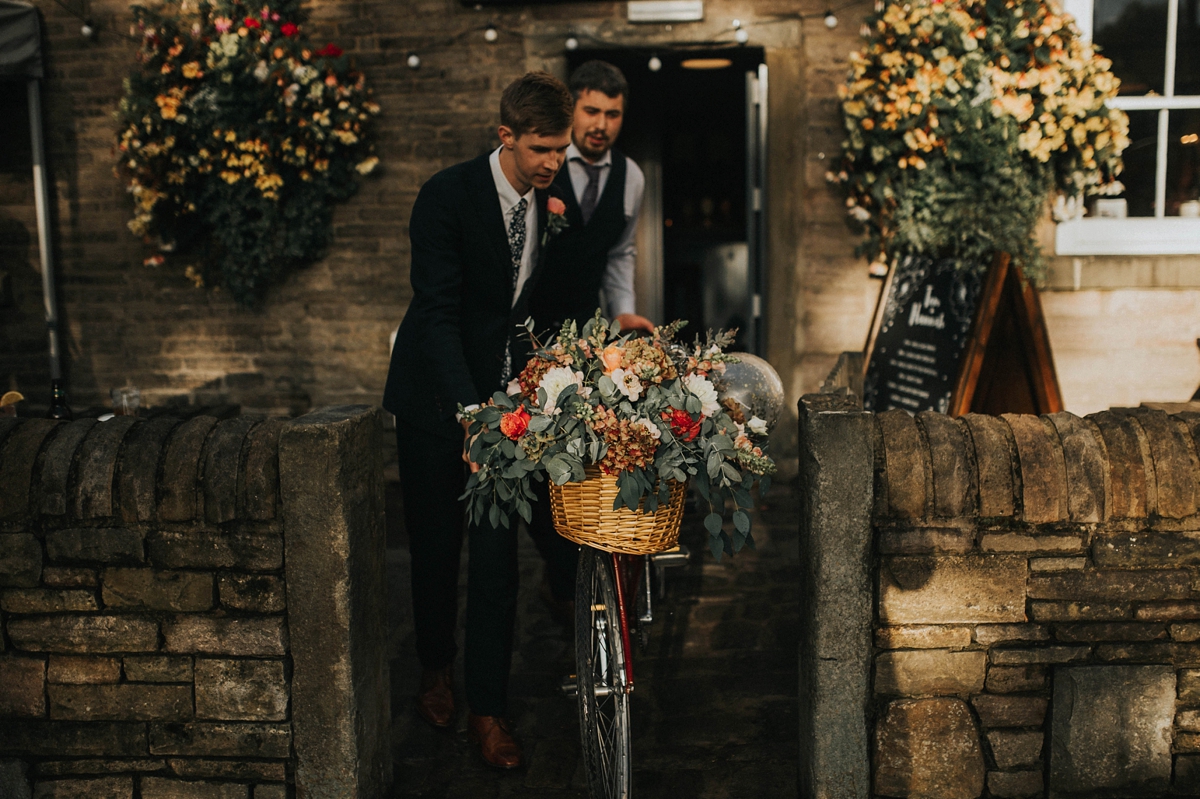 43 Floral wedding dress by Charlotte Balbier