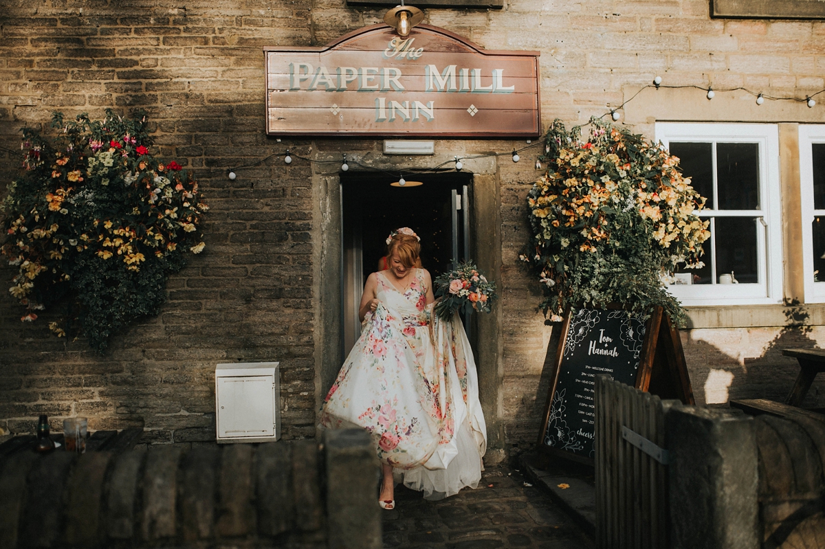 44 Floral wedding dress by Charlotte Balbier