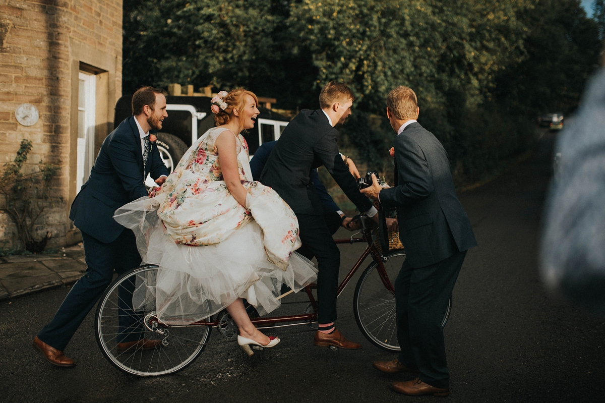 46 Floral wedding dress by Charlotte Balbier