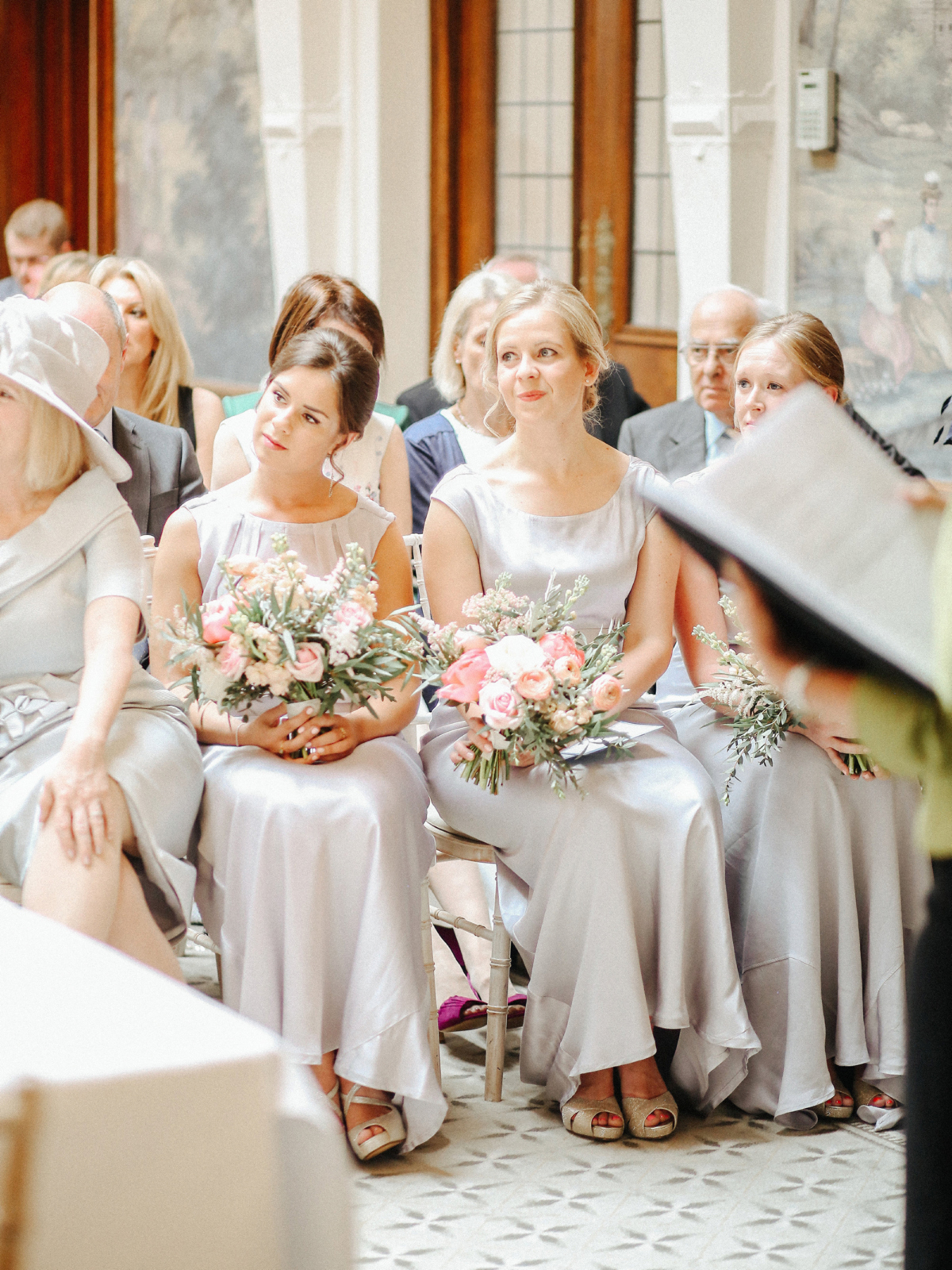 66 Ghost bridesmaids dresses in pale slate grey