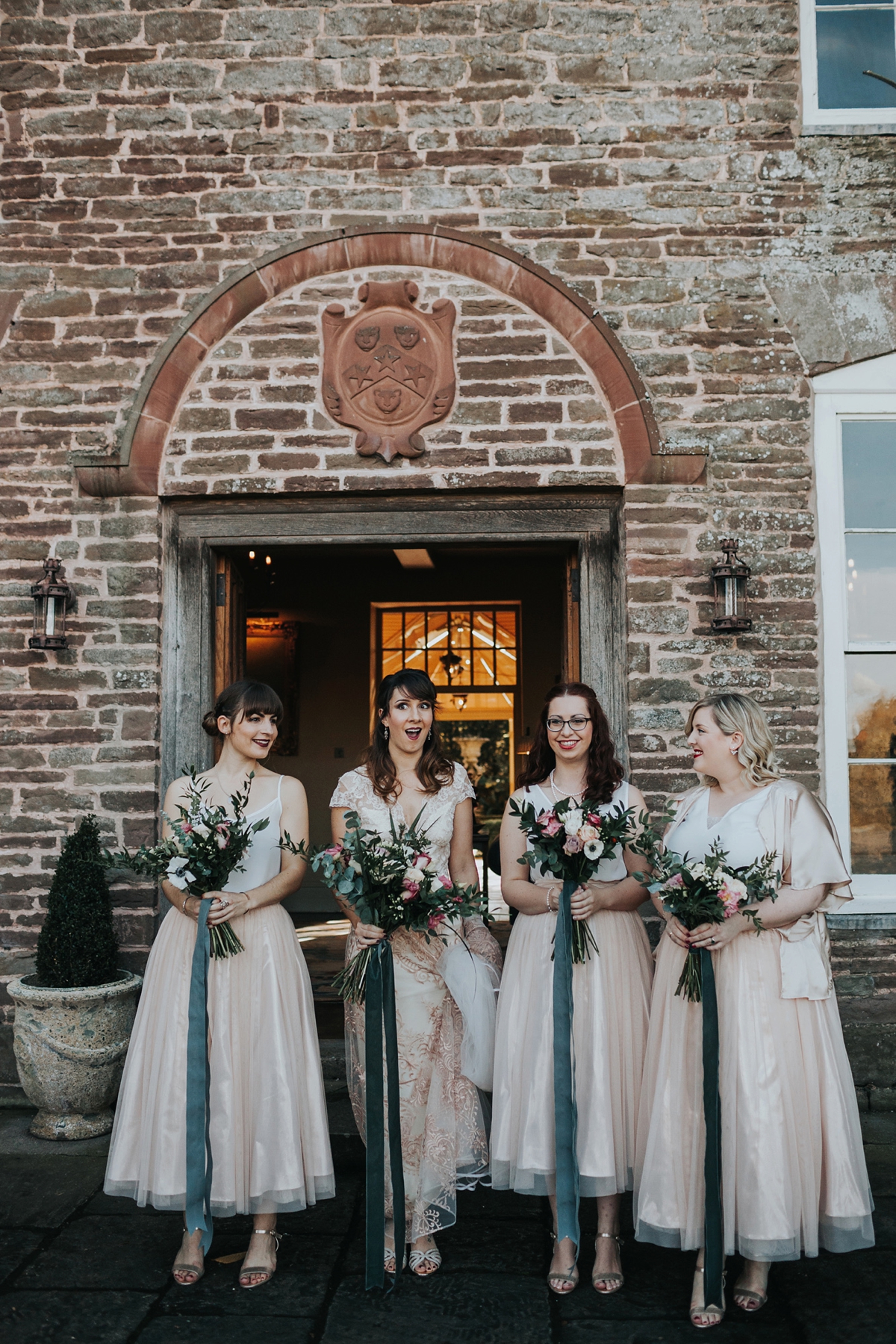 9 Claire Pettibone dress for an Autumn country house wedding