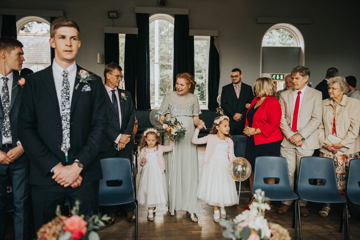 9 Floral wedding dress by Charlotte Balbier