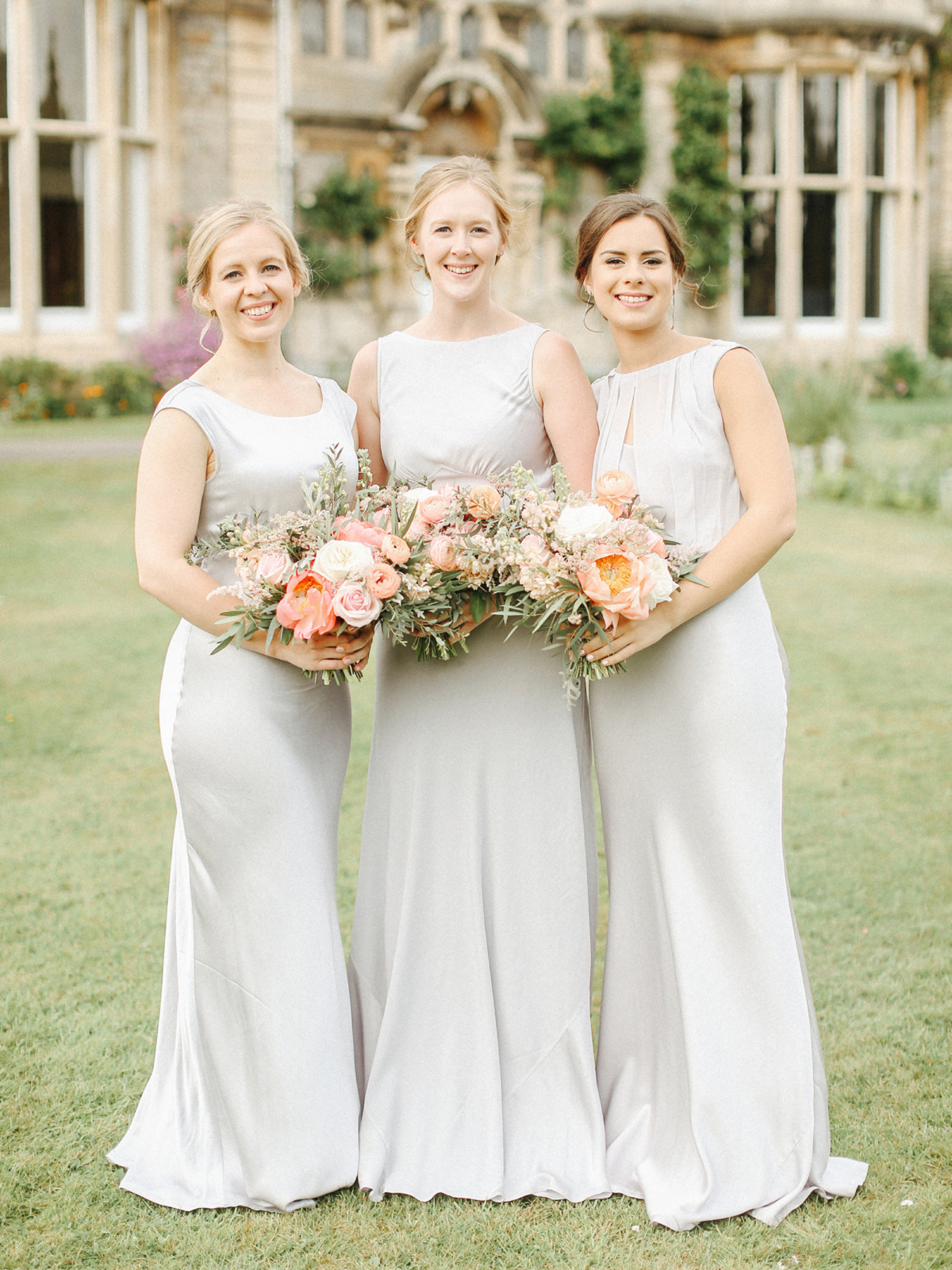 93 Ghost bridesmaids dresses in pale slate grey