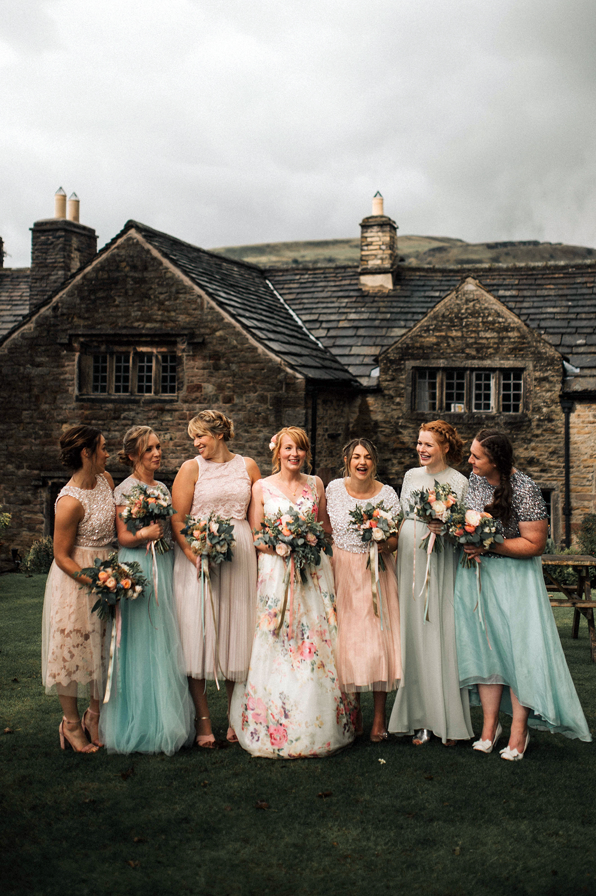Charlotte Balbier floral wedding dress