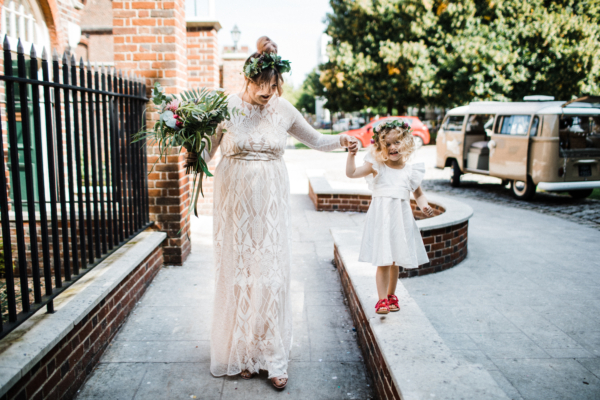 Grace Loves Lace for a Joy-Filled and Tropical Inspired Woodland Wedding Party