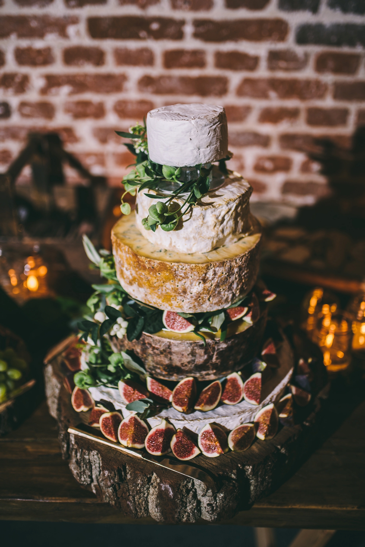 cheese tower wedding cake by west country cheese