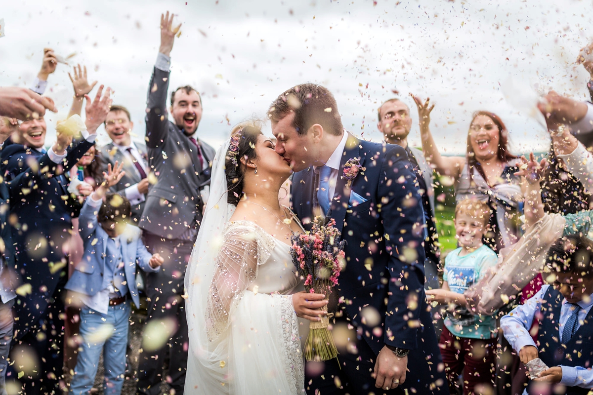 ghost dress barn wedding 39 - A Ghost Dress for a Multicultural, Colourful and Family Inspired Barn Wedding ghost dress barn wedding 39
