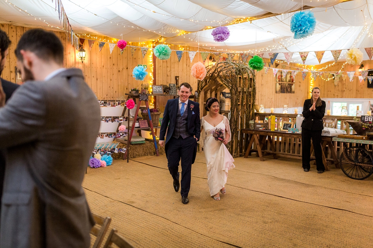 ghost dress barn wedding 40 - A Ghost Dress for a Multicultural, Colourful and Family Inspired Barn Wedding ghost dress barn wedding 40