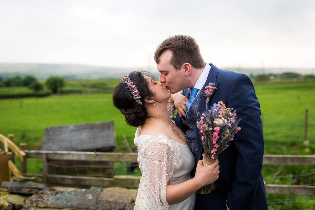 ghost dress barn wedding 43 - A Ghost Dress for a Multicultural, Colourful and Family Inspired Barn Wedding ghost dress barn wedding 43