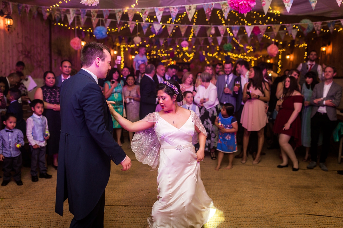 ghost dress barn wedding 46 - A Ghost Dress for a Multicultural, Colourful and Family Inspired Barn Wedding ghost dress barn wedding 46