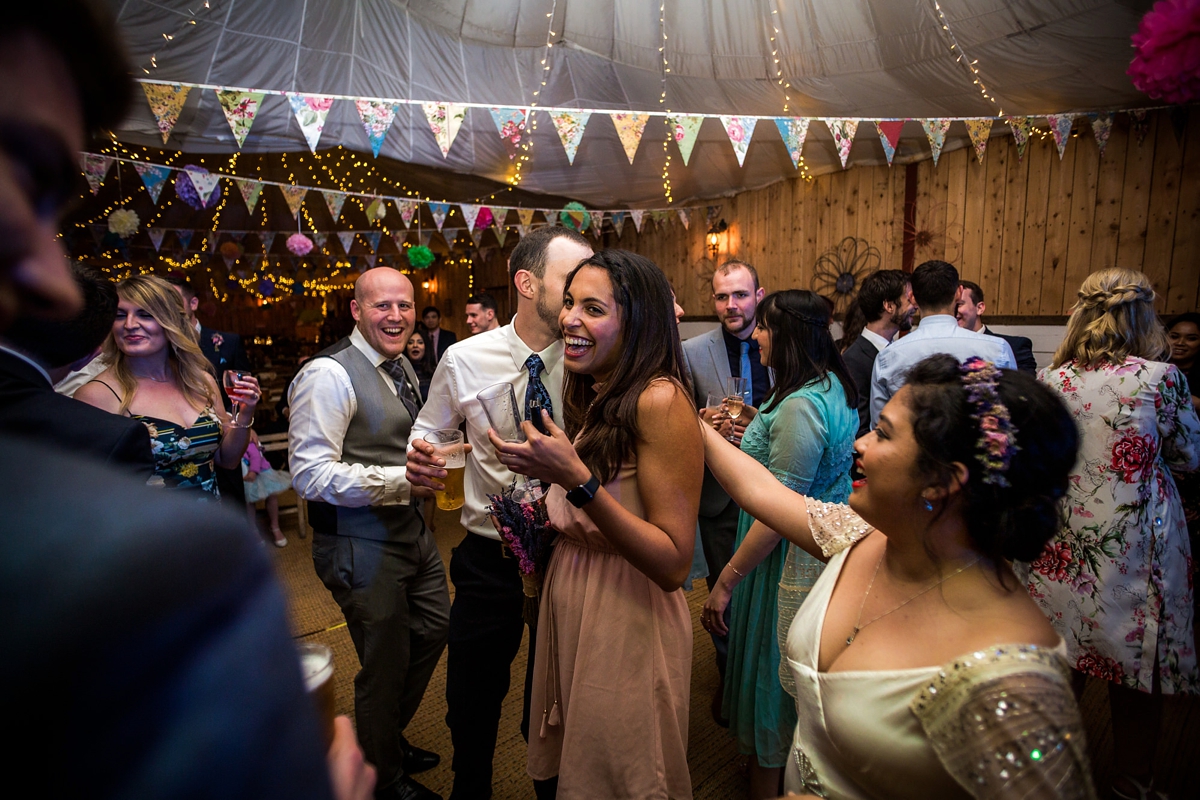 ghost dress barn wedding 50 - A Ghost Dress for a Multicultural, Colourful and Family Inspired Barn Wedding ghost dress barn wedding 50