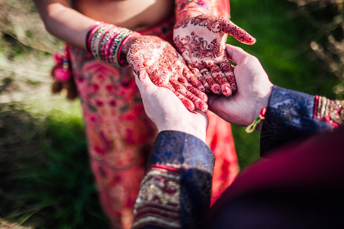 indian bride multicultural wedding 12