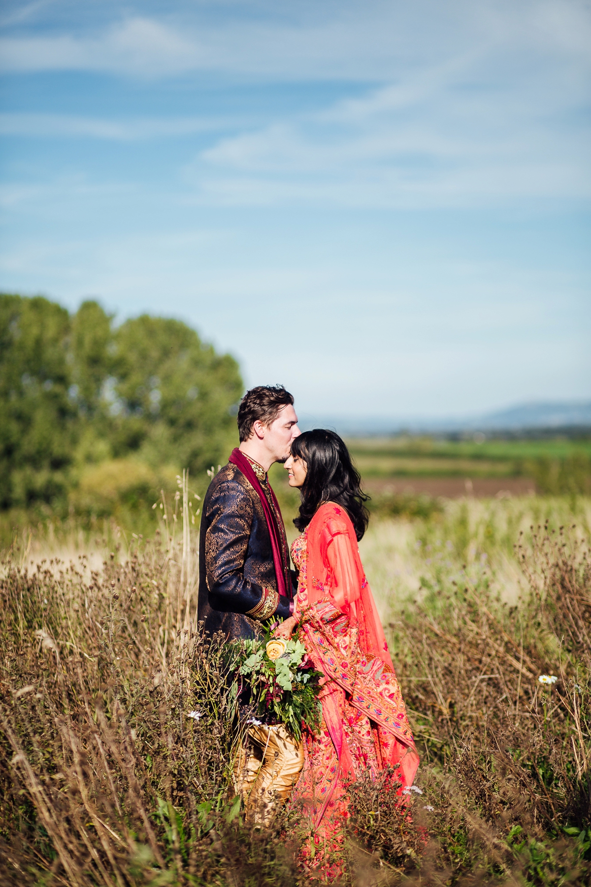 indian bride multicultural wedding 13