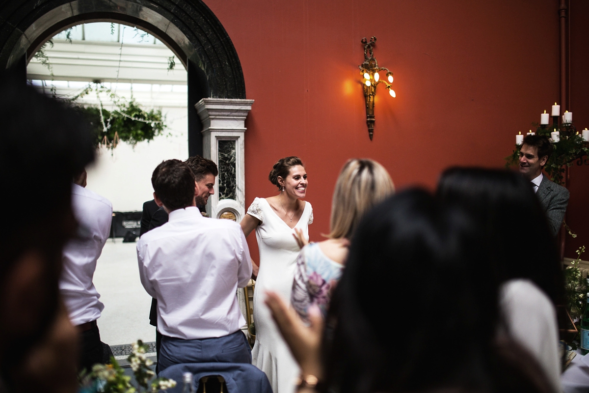 pronovias bride hampton court house wedding 8