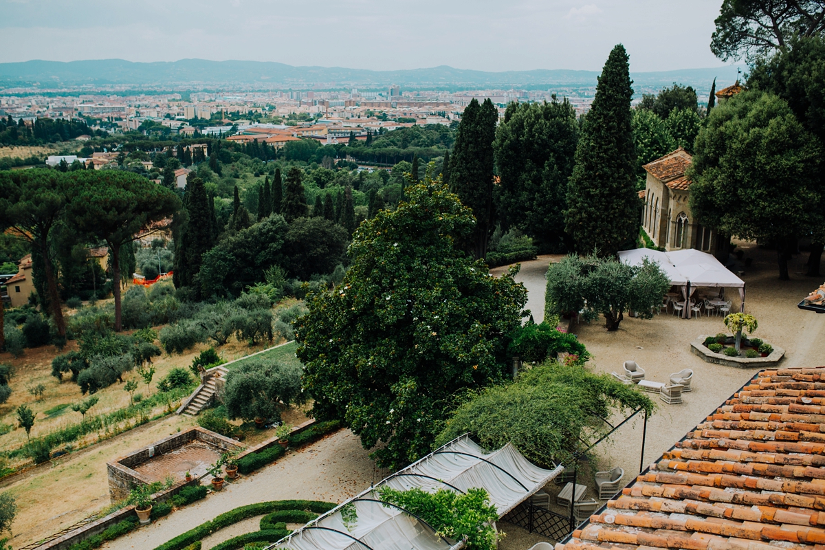 pronovias dress tuscany wedding 1