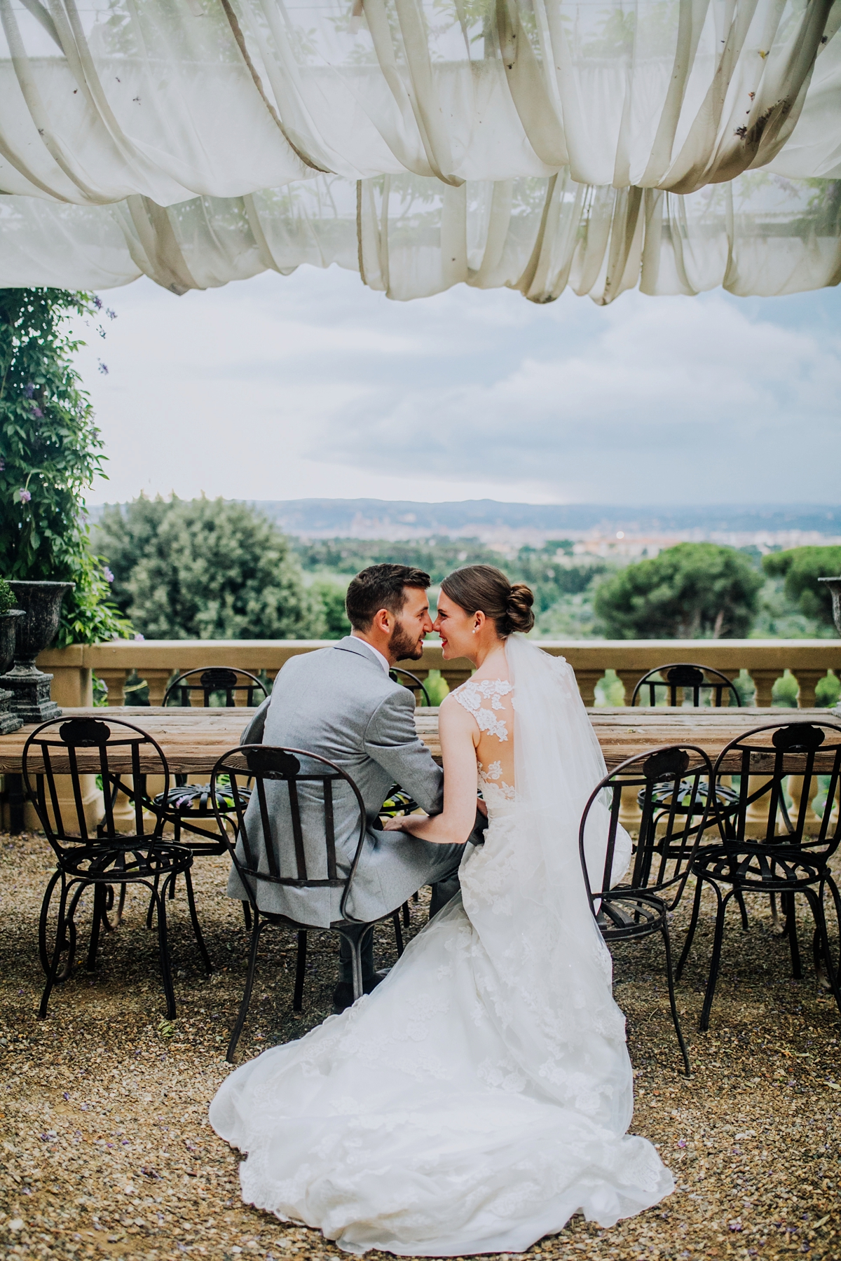 pronovias dress tuscany wedding 44