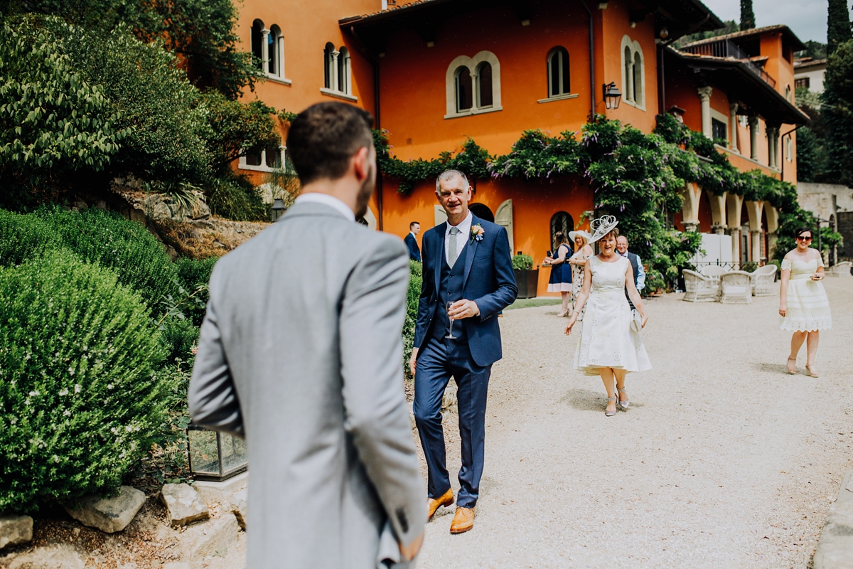 pronovias dress tuscany wedding 9