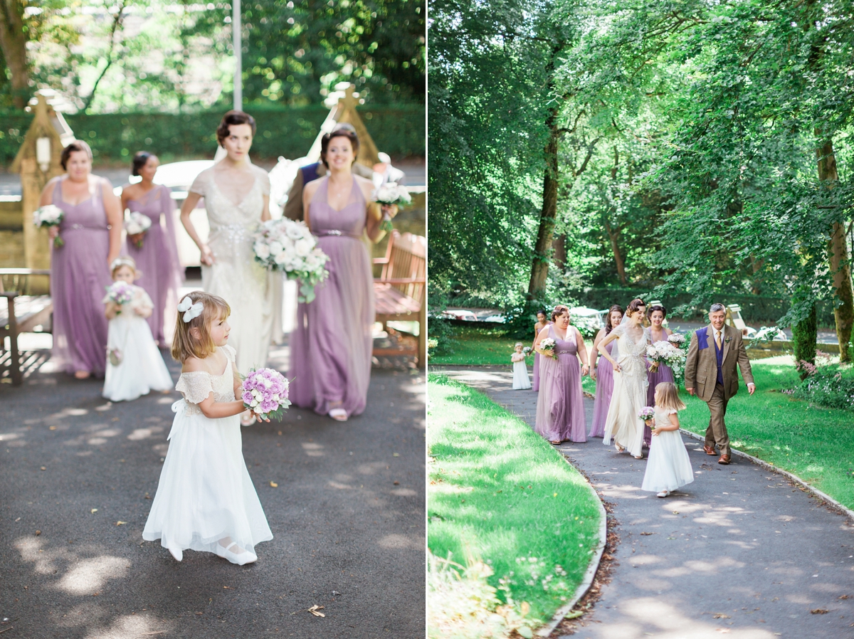 willow jenny packham 1920s countryside wedding 10