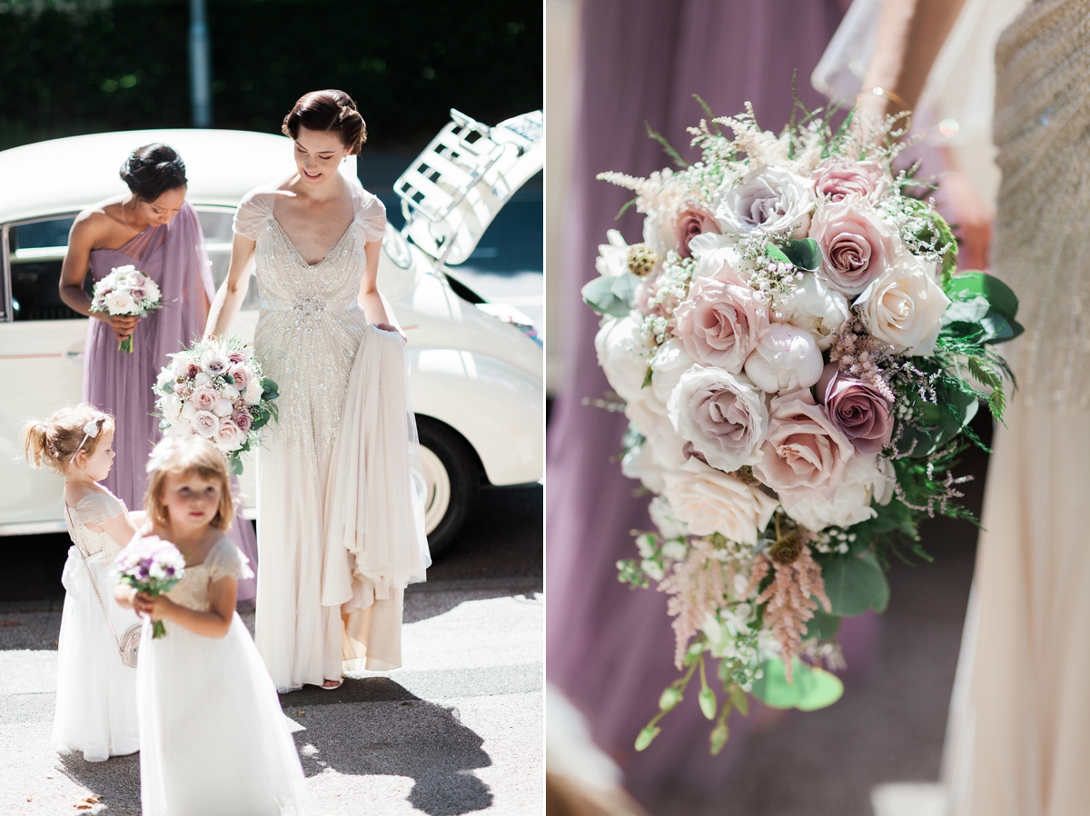 willow jenny packham 1920s countryside wedding 14