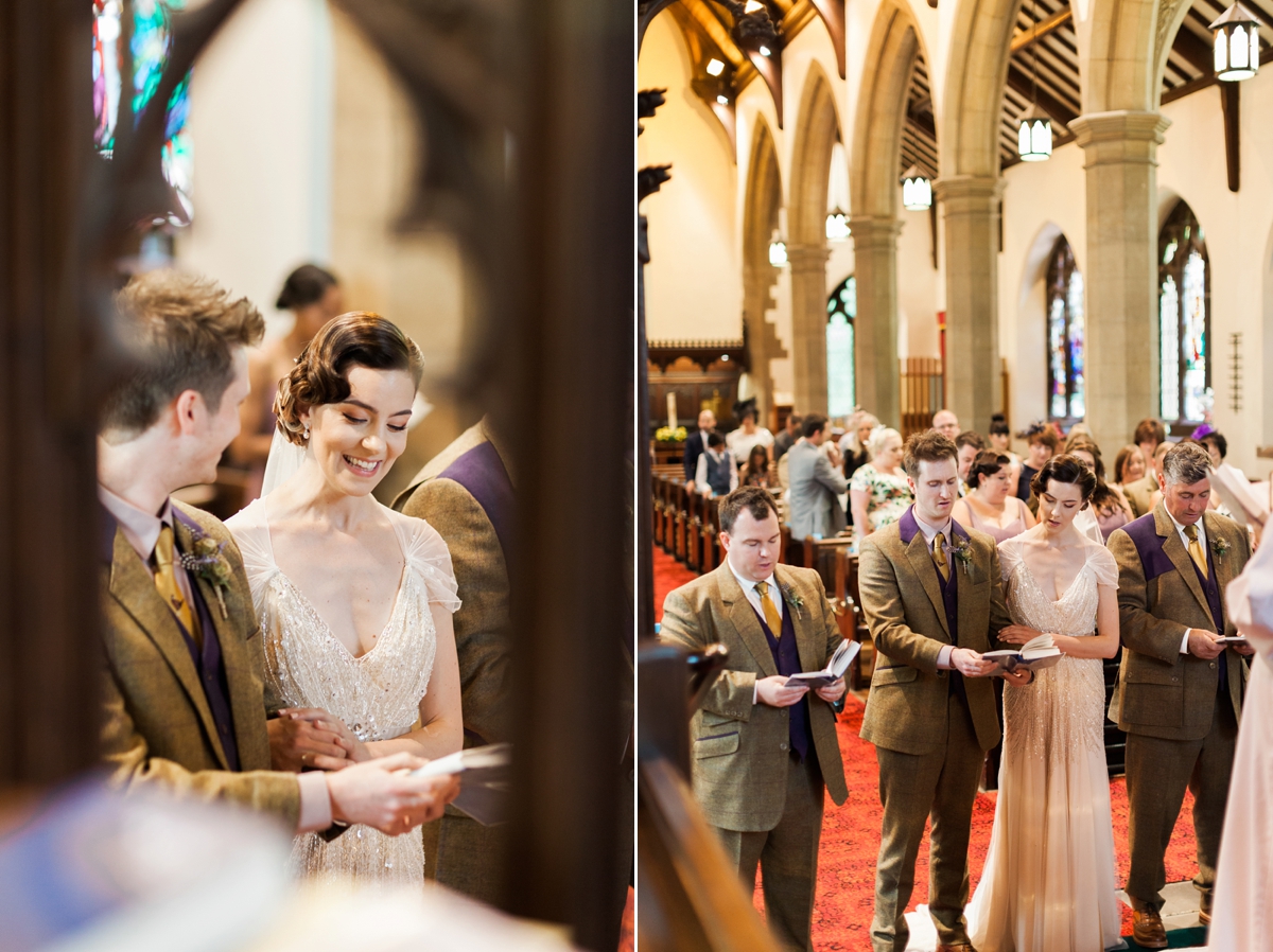 willow jenny packham 1920s countryside wedding 17