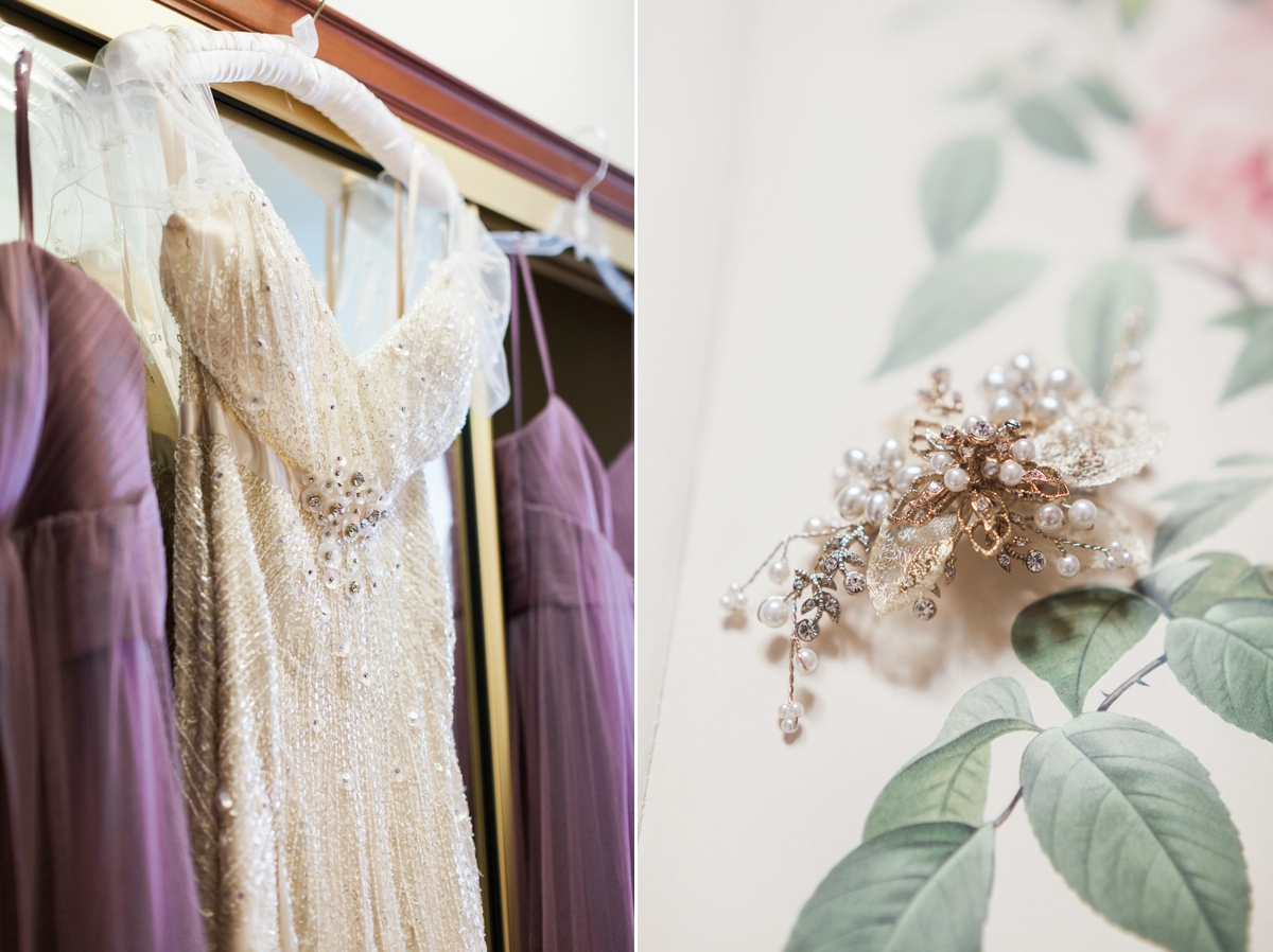 willow jenny packham 1920s countryside wedding 2