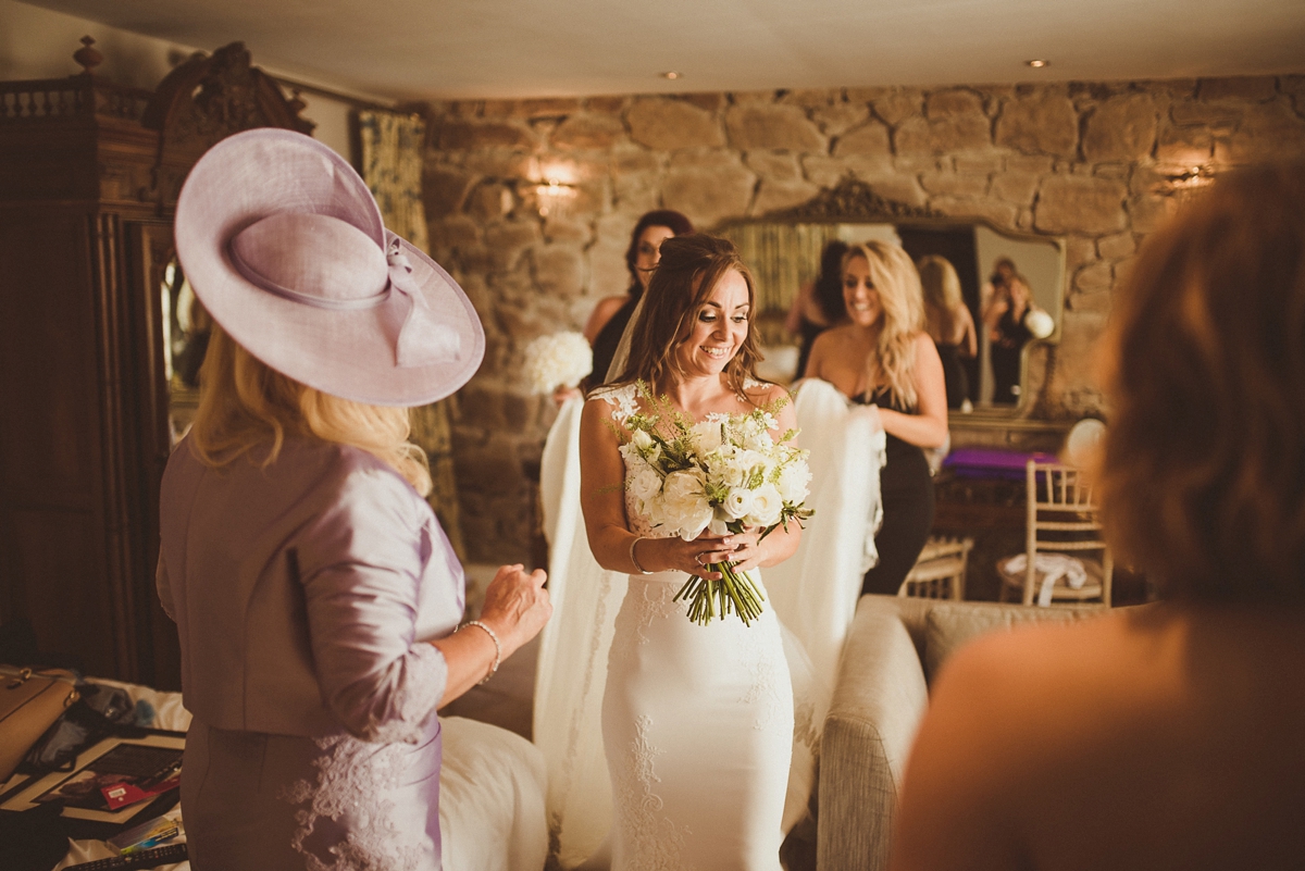 10 A Pronovias bride and her Newton Hall wedding in Northumberland