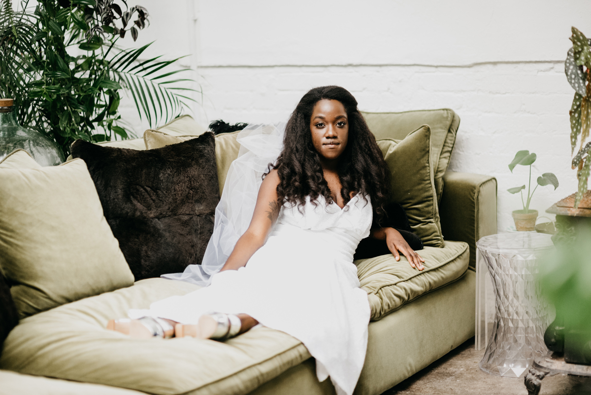 106 A Tropical and Industrial insipred cool London wedding