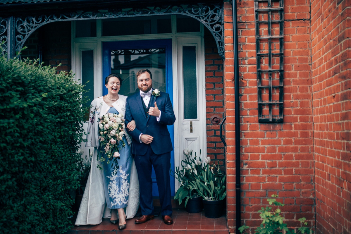 11 A Wedgewood Blue wedding dress