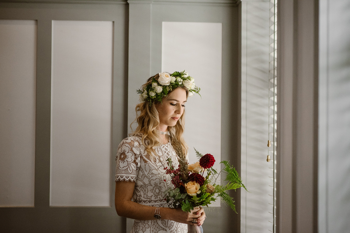 11 A vintage dress for a rock n roll London pub wedding